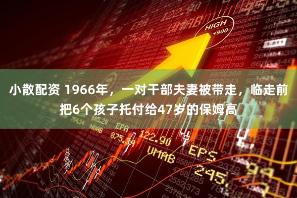 小散配资 1966年，一对干部夫妻被带走，临走前把6个孩子托付给47岁的保姆高