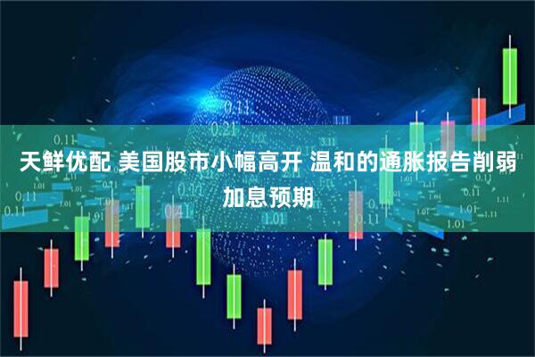 天鲜优配 美国股市小幅高开 温和的通胀报告削弱加息预期